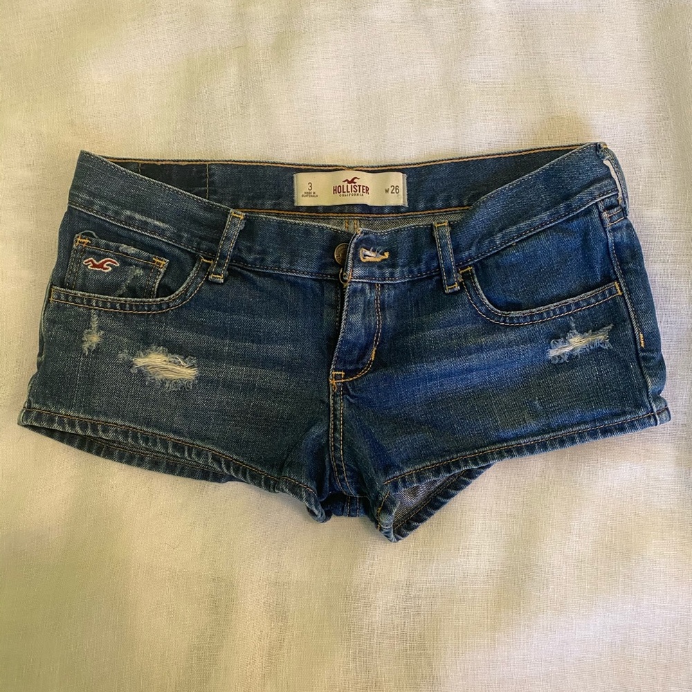 Hollister denim shorts